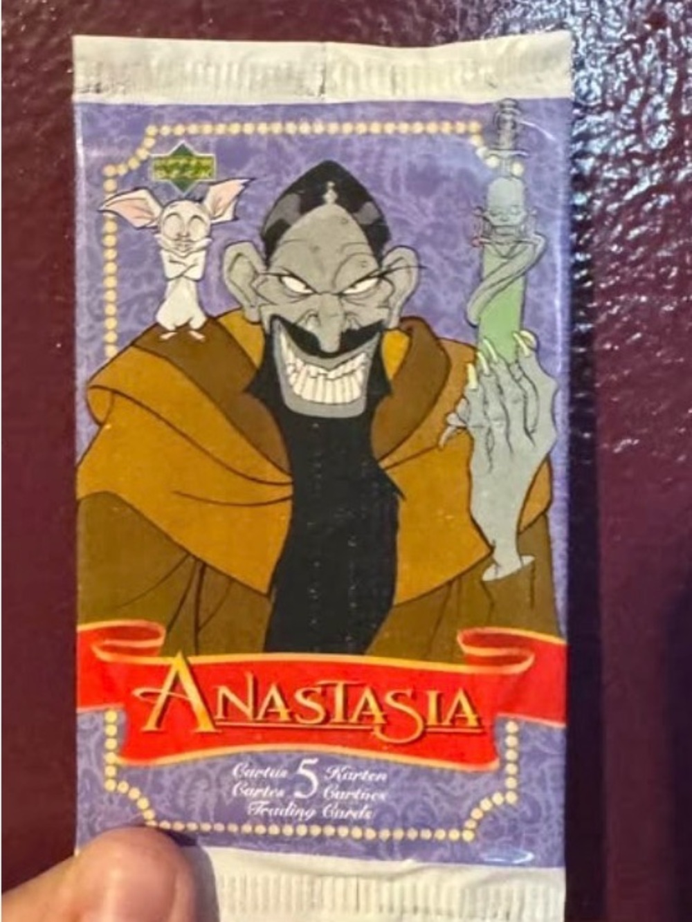 Anastasia Villain Illustration collecting cards